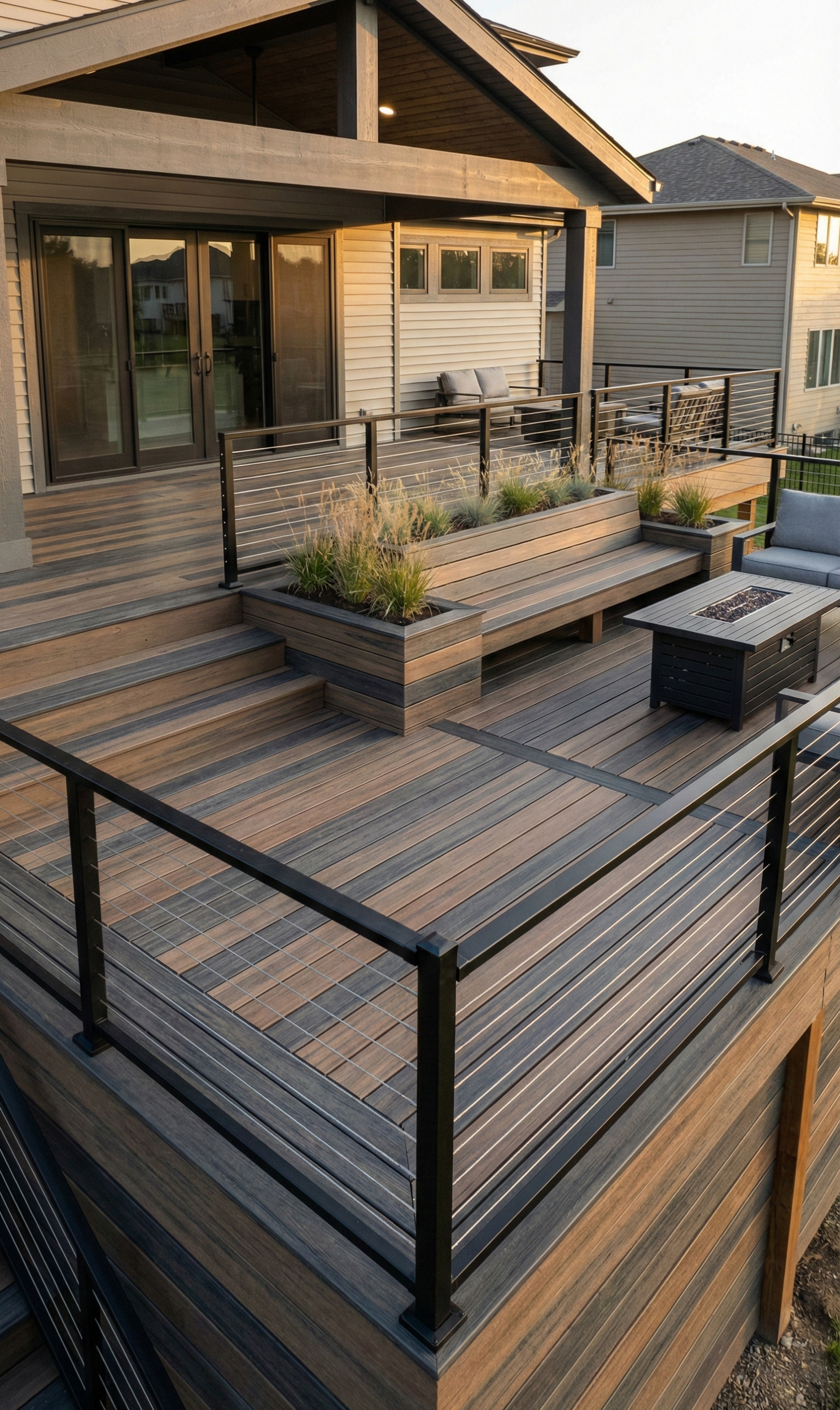 Balcon sur pieux Montréal Rive-Sud