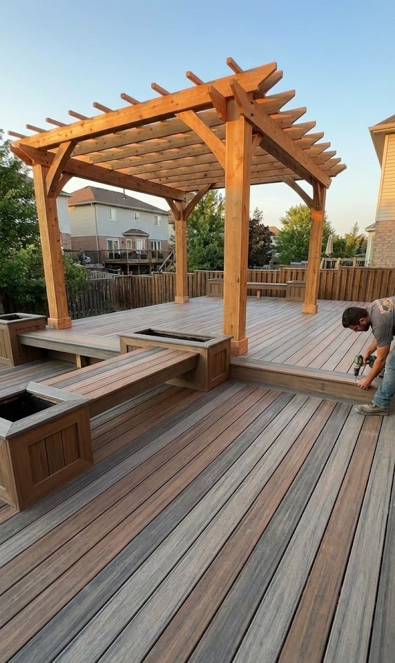 Construction patio et balcon